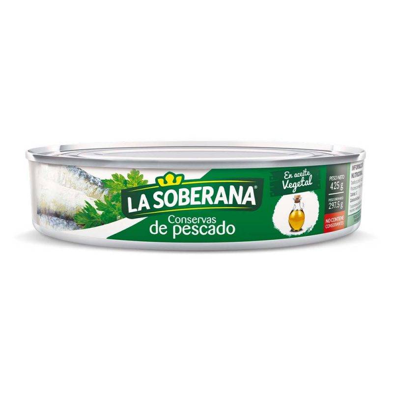 Sardina en Aceite La Soberana X 310 Gr.