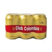 Cerveza Club Colombia Dorada X 6 Und X 330 Ml.