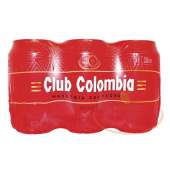 Cerveza Club Colombia Roja X 6 Und X 330 C.C