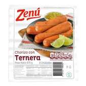 Chorizo de Ternera Zenú Paquete X 470 Gr