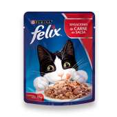 Alimento Classic Felix de Carne Sobre x85 Gr