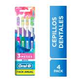 Cepillo Dental Oral B Indicator X 4 Unds