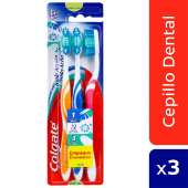 Cepillo Dental Colgate Triple Acción X 3 Unds