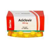Aciclovir 200 mg Caja X 25 Tab