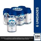 Cerveza Busch Light X 6 X 330 ML