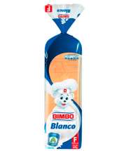 Pan Bimbo Tajado Blanco x600 Gr.